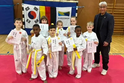 Neue Gürtel für den Taekwondo-Nachwuchs