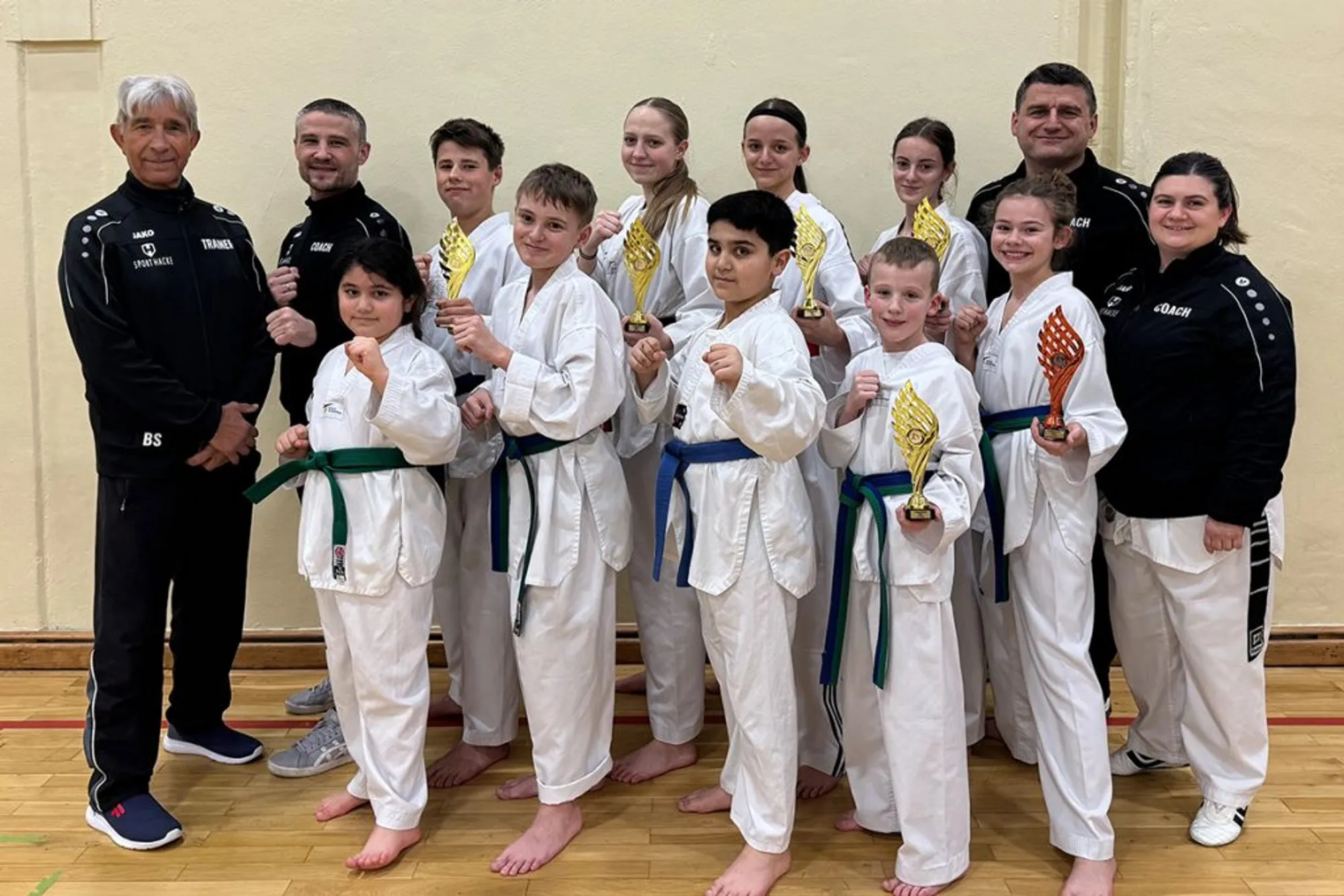 Sieben Mal Gold beim Lippe Pokal
