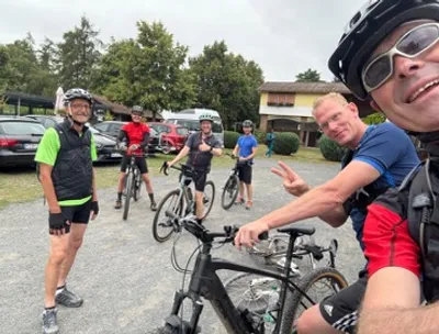 Radtour der ‚Alten Herren‘ an der Eder-Talsperre 2025